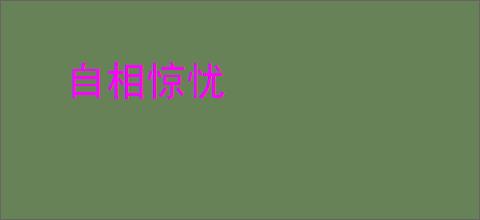 自相惊忧